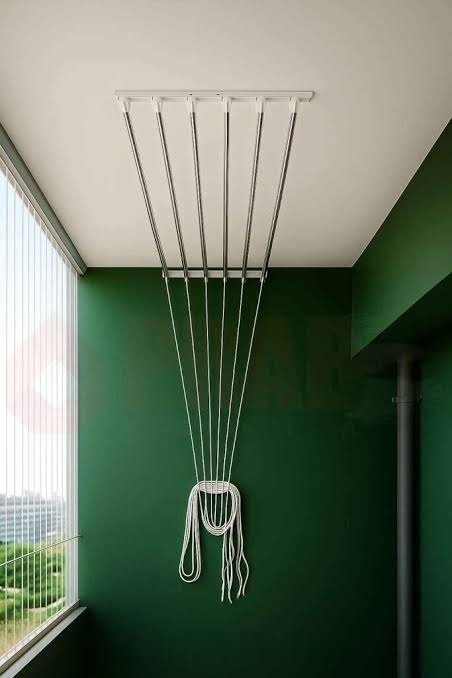 Stainless Steel Ceiling Cloth Hangers Installation in Visakhapatnam